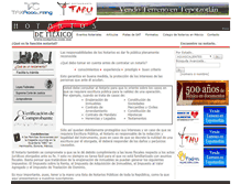 Tablet Screenshot of notarios.com.mx